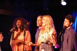 Adam Podd, Vasthy Mompoint, Brian Flores, Megan Lewis and Dylan S. Wallach Photo