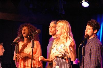 Adam Podd, Vasthy Mompoint, Brian Flores, Megan Lewis and Dylan S. Wallach Photo