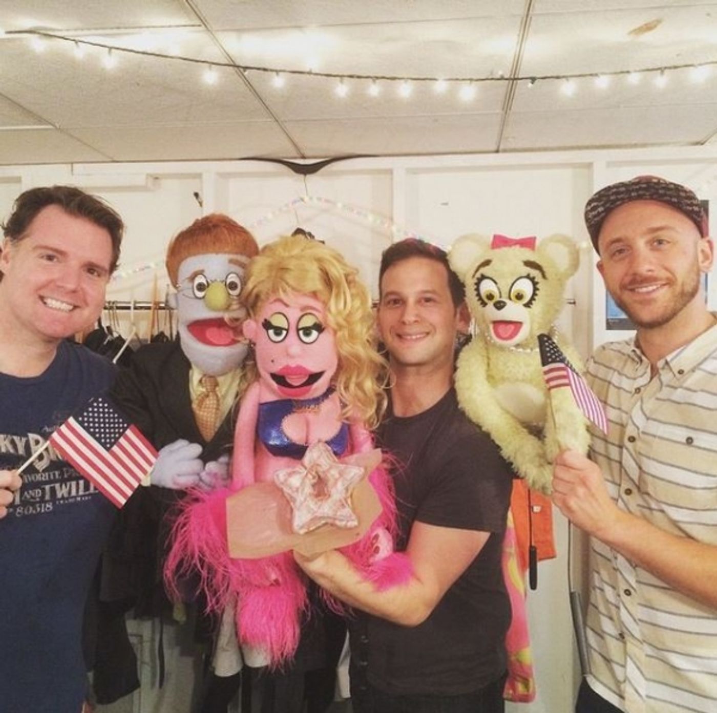 Photo Flash: Saturday Intermission Pics, 7/04- Broadway Goes Patriotic!  Image