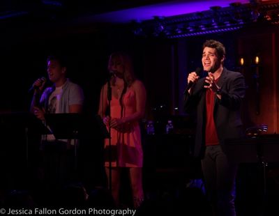 Josh Tolle, Ginna Le Vine and Jeremy Jordan Photo