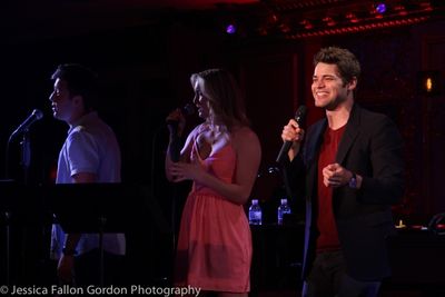 Josh Tolle, Ginna Le Vine and Jeremy Jordan Photo
