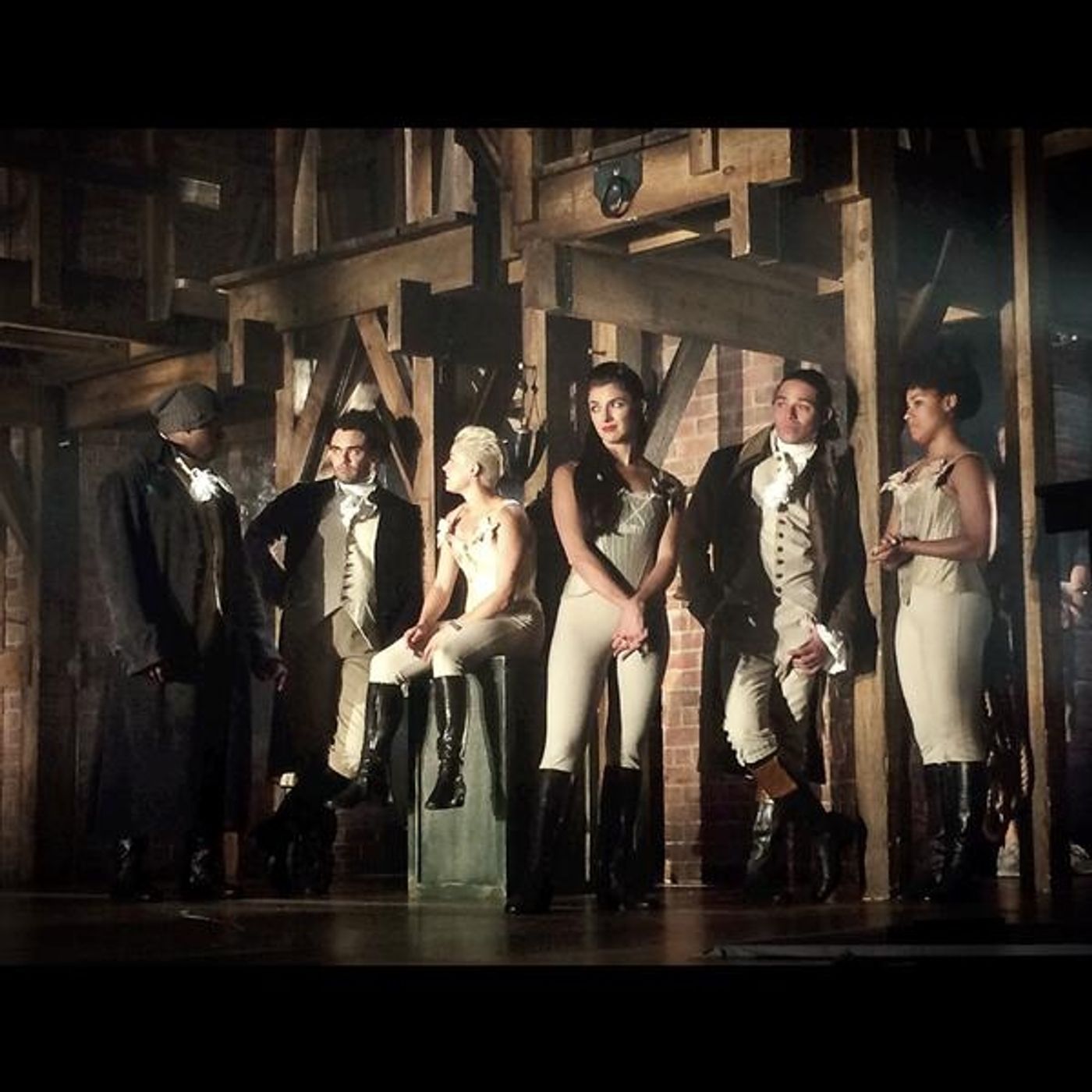 Photo Flash: Go Behind-the-Scenes with HAMILTON Tech Rehearsals!  Image