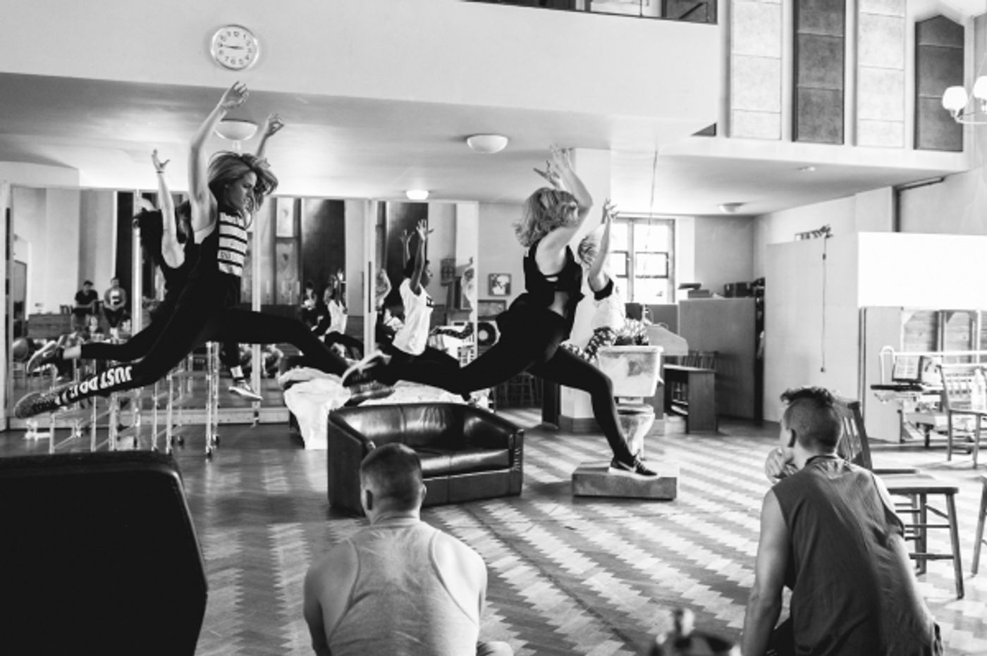 Photo Flash: First Look at Aaron Sidwell, Lucas Rush, Amelia Lily and More in Rehearsals for UK's AMERICAN IDIOT  Image