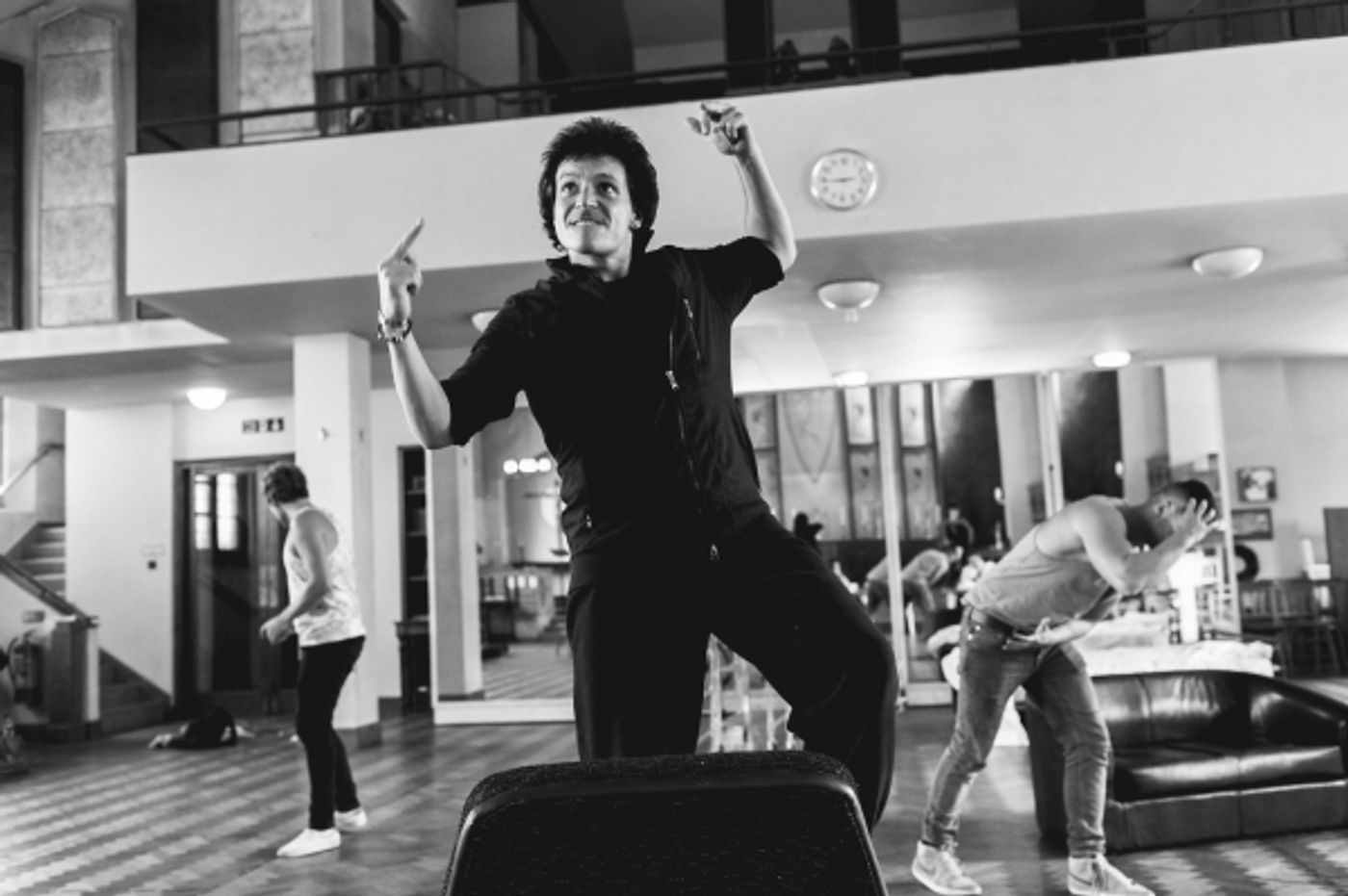 Photo Flash: First Look at Aaron Sidwell, Lucas Rush, Amelia Lily and More in Rehearsals for UK's AMERICAN IDIOT  Image