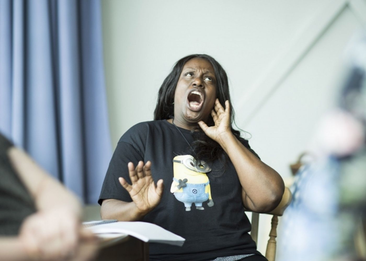 Photo Coverage: Gaumond and Pitt-Pulford In Rehearsal For SEVEN BRIDES FOR SEVEN BROTHERS!  Image