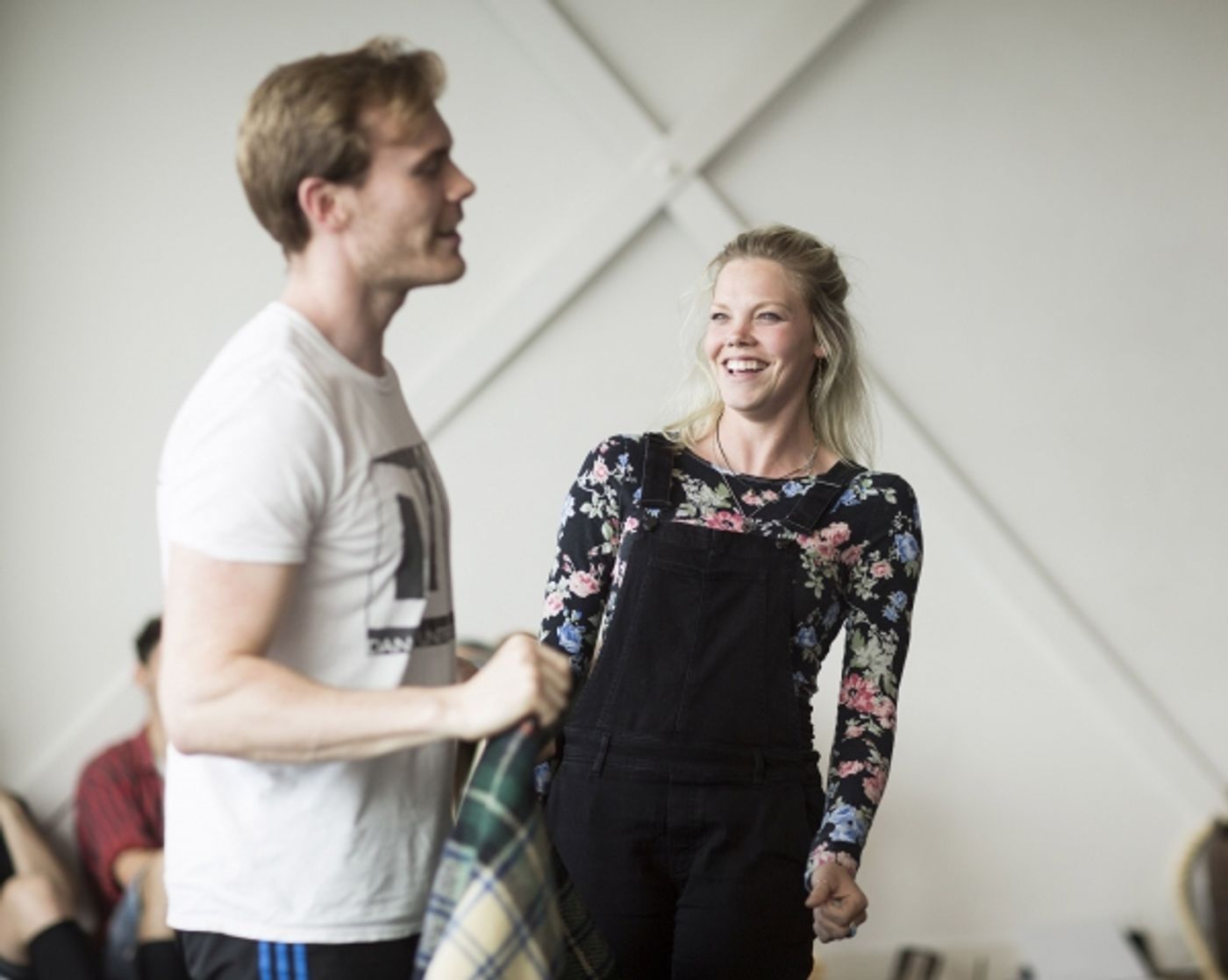 Photo Coverage: Gaumond and Pitt-Pulford In Rehearsal For SEVEN BRIDES FOR SEVEN BROTHERS!  Image