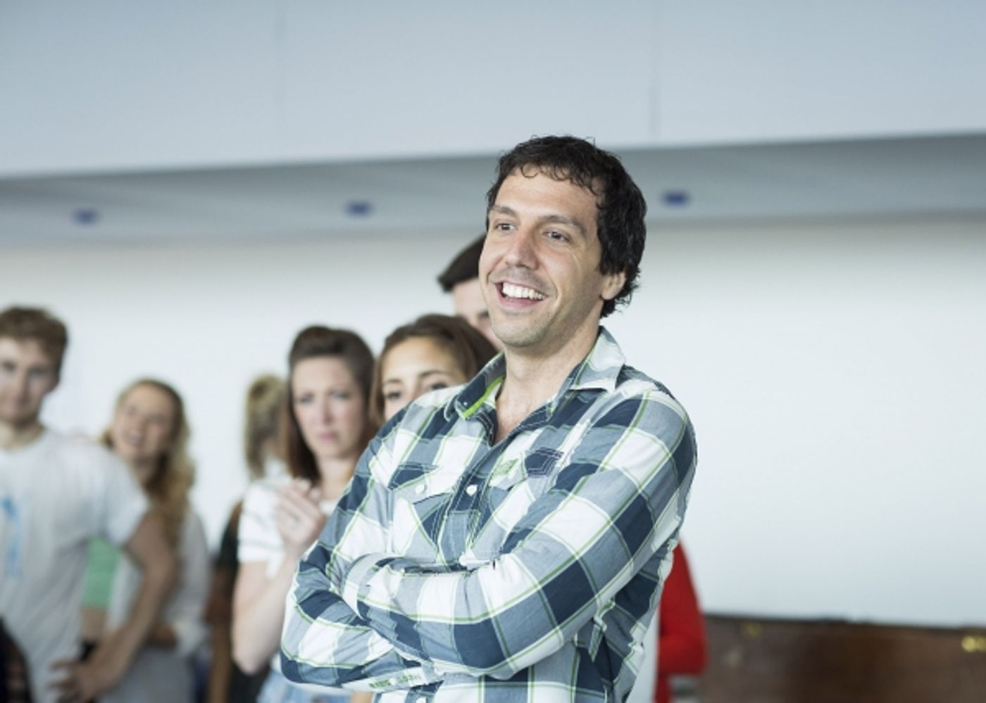 Photo Coverage: Gaumond and Pitt-Pulford In Rehearsal For SEVEN BRIDES FOR SEVEN BROTHERS!  Image