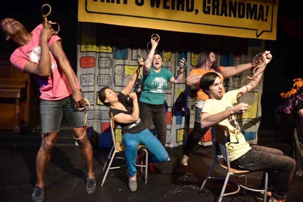 DonNell Williams, Deanna Myers, Nancy Casas, Kassi Bleifuss and Nick Hart at 