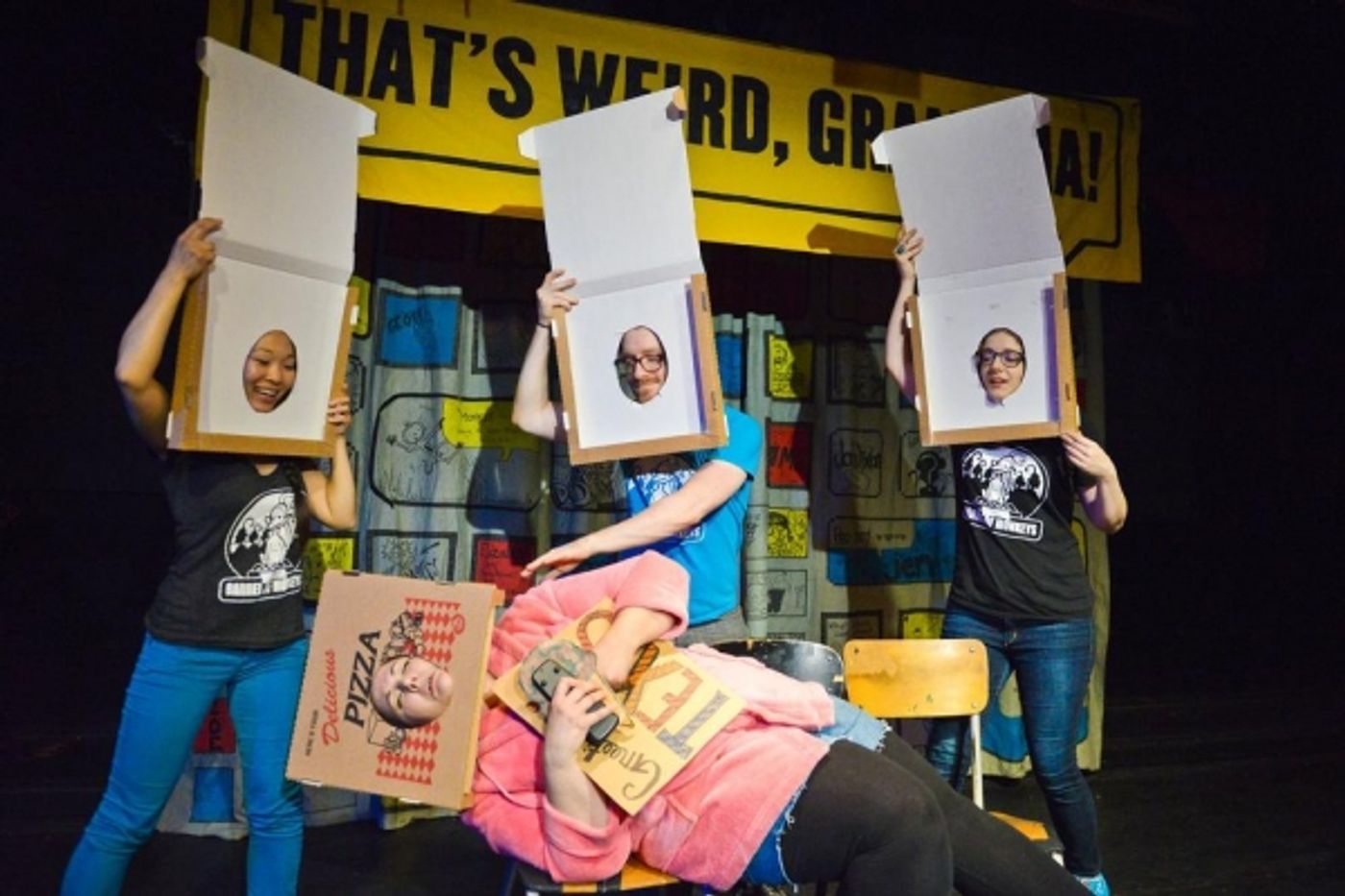 Photo Flash: First Look at Barrel of Monkeys' THAT'S WEIRD, GRANDMA: SUMMER BLOCK PARTY  Image