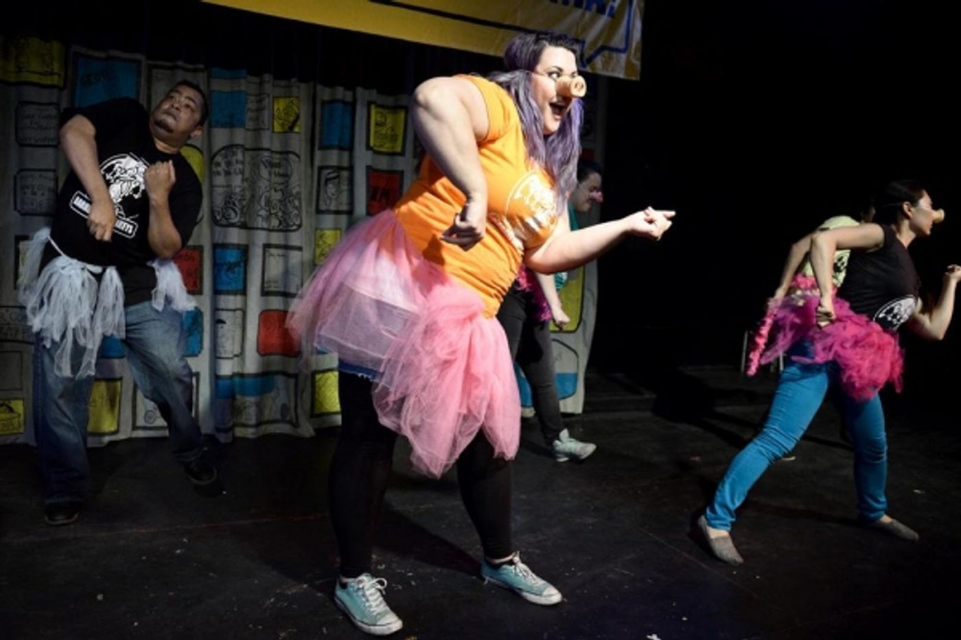 Photo Flash: First Look at Barrel of Monkeys' THAT'S WEIRD, GRANDMA: SUMMER BLOCK PARTY  Image