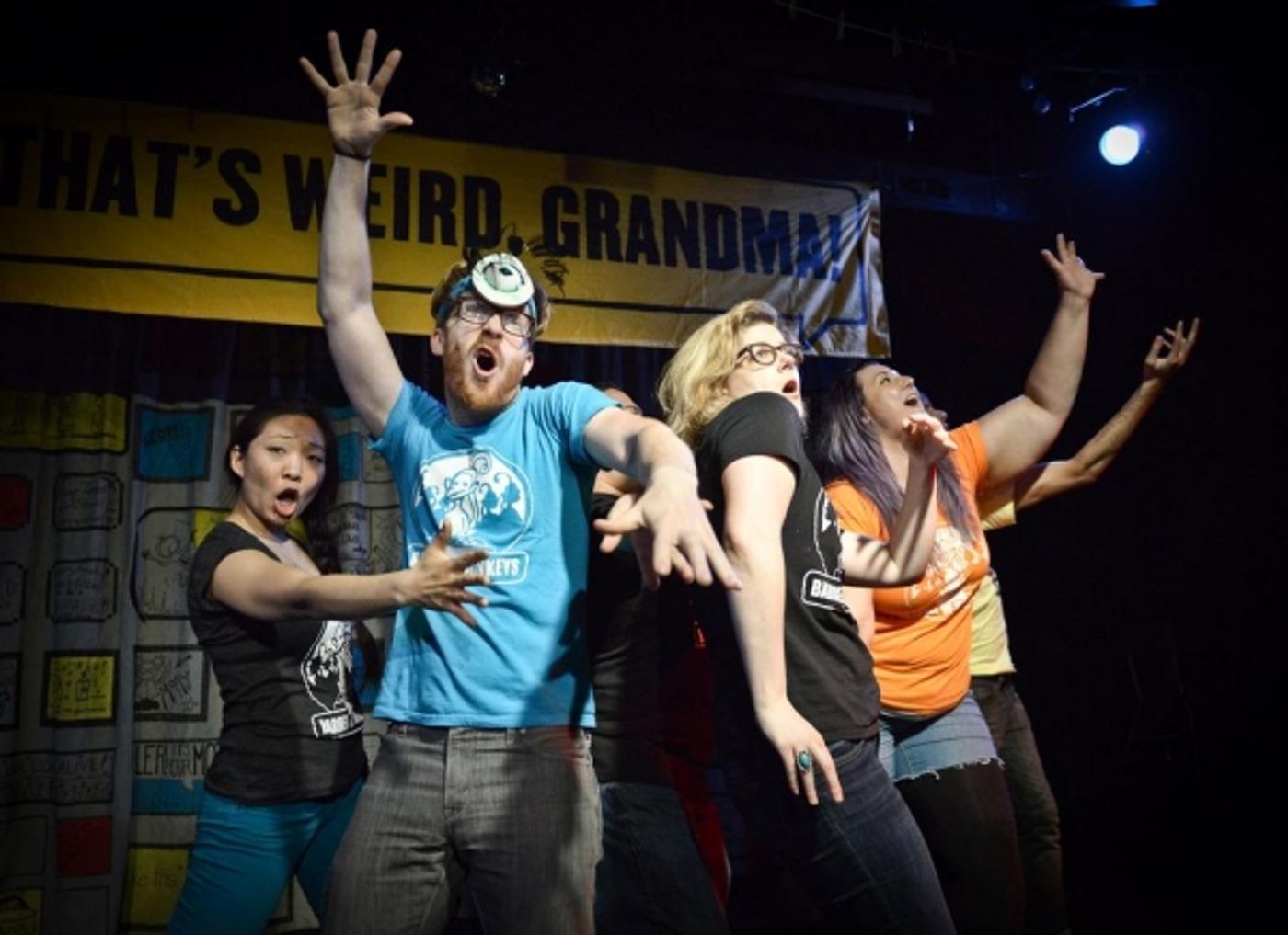 Photo Flash: First Look at Barrel of Monkeys' THAT'S WEIRD, GRANDMA: SUMMER BLOCK PARTY  Image