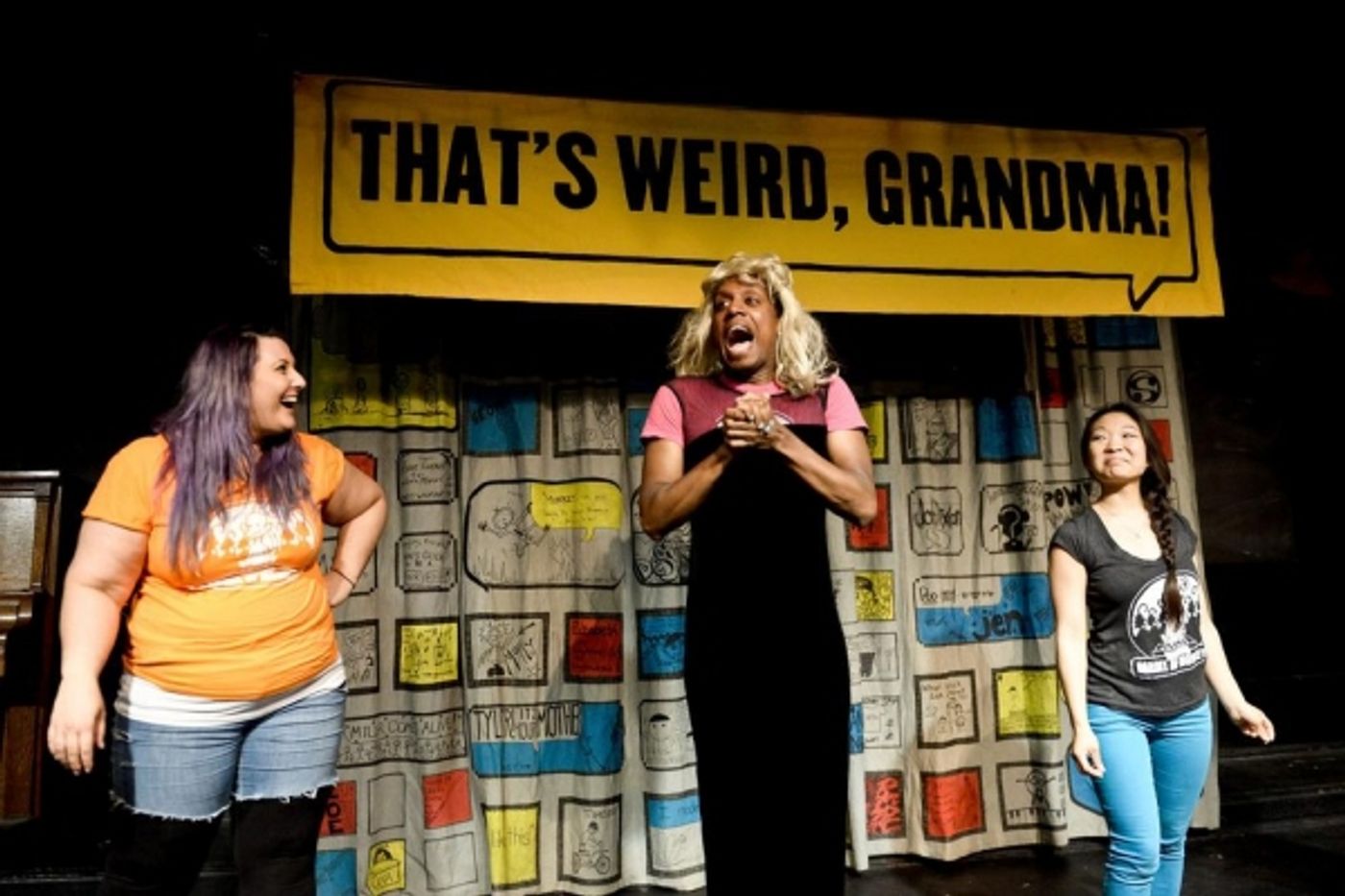 Photo Flash: First Look at Barrel of Monkeys' THAT'S WEIRD, GRANDMA: SUMMER BLOCK PARTY  Image