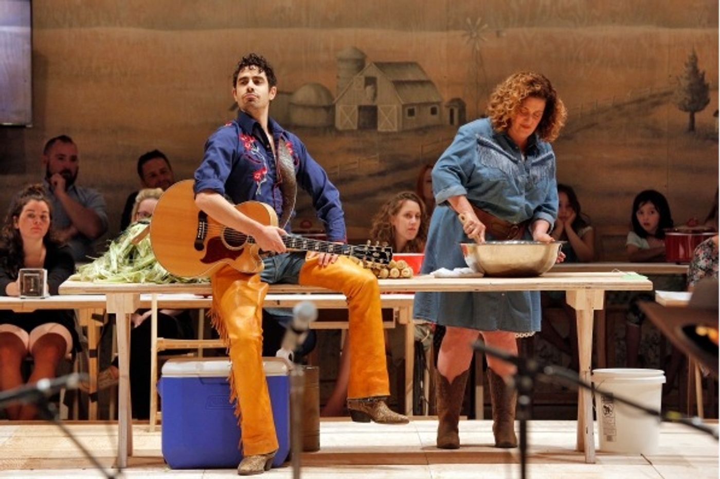 Photo Flash: First Look at Mary Testa, Damon Daunno, Amber Gray and More in Bard SummerScape's OKLAHOMA!  Image