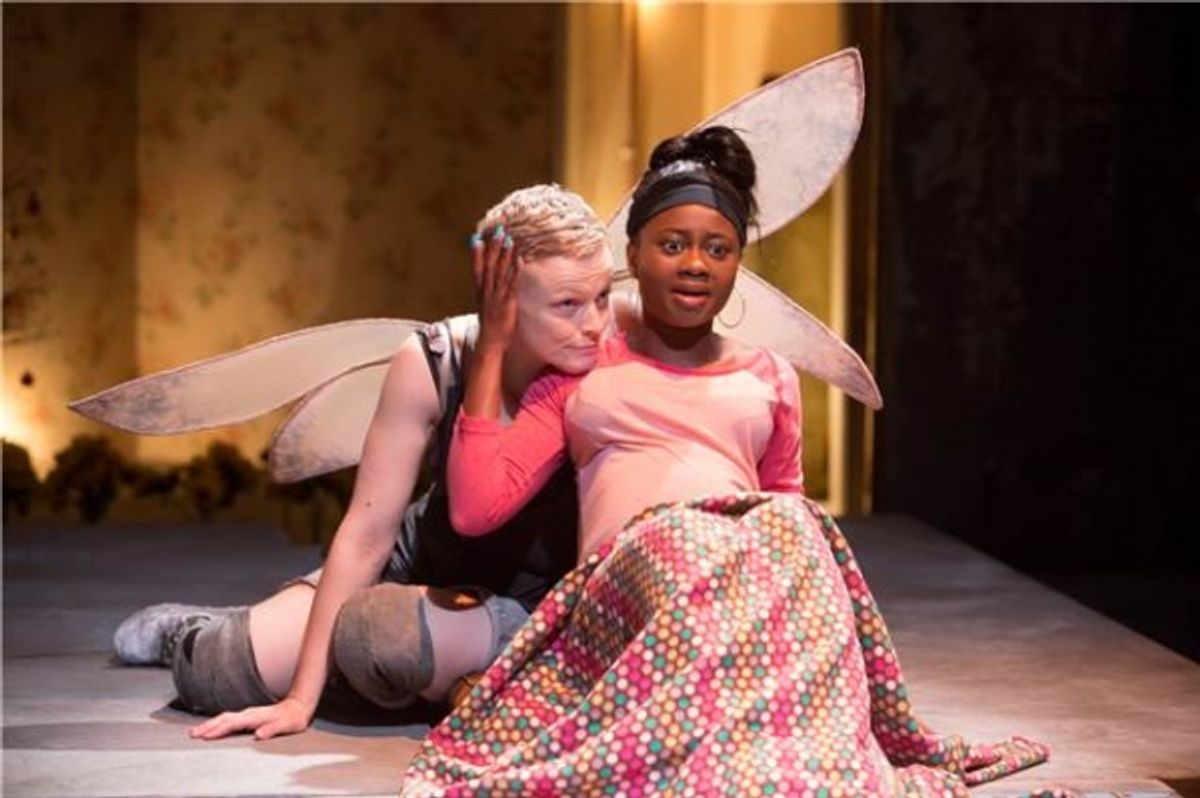 Maxine Peake (The Skriker), Juma Sharkah (Lily) at 