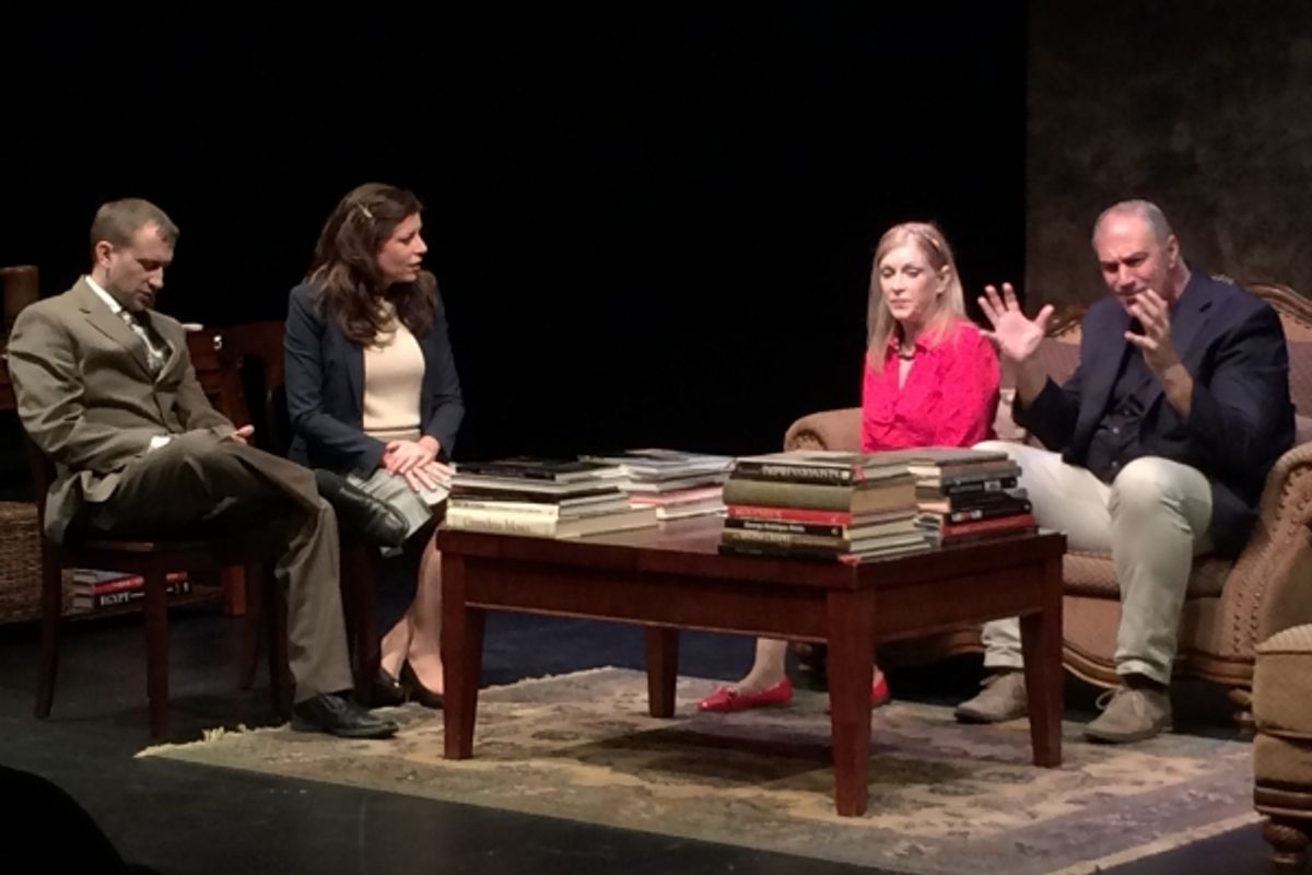 Jeff Swearingen, Stephanie Riggs, Andi Allen, Brad Baker at 