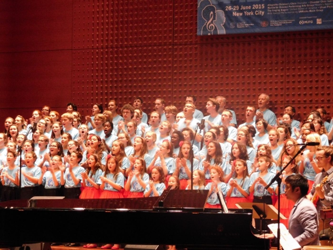 Photo Flash: The Rhythms of One World 2015 Choral Festival Comes to a Close at Alice Tully Hall  Image