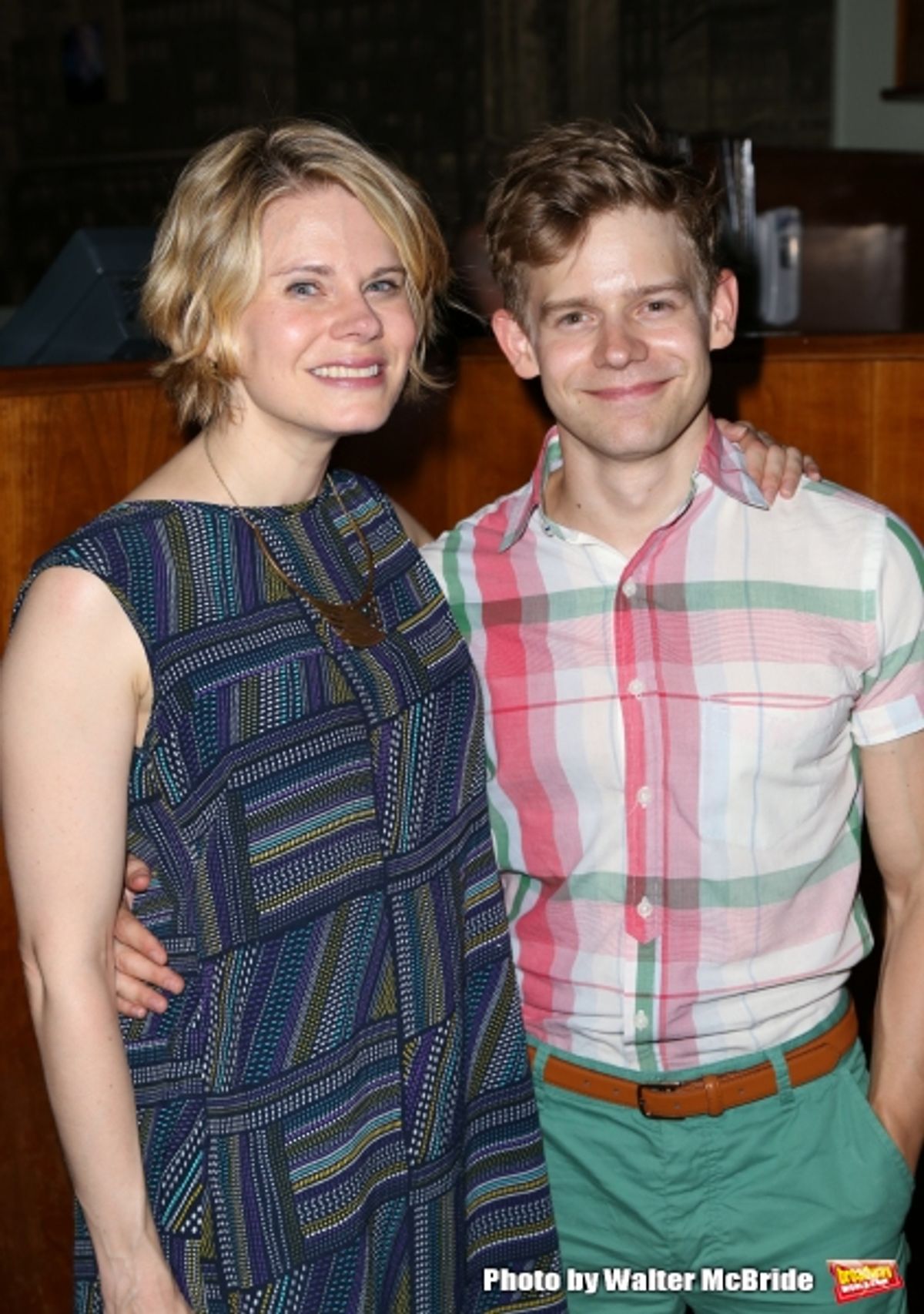 Celia Keenan-Bolger and Andrew Keenan-Bolger at 