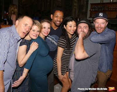 Jay Reiss, Celia Keenan-Bolger, Sarah Saltzberg, Derrick Baskin, Deborah S. Craig, Da Photo