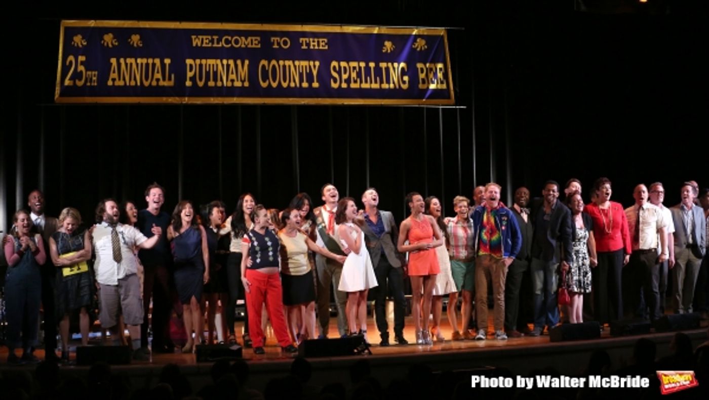 Photo Coverage: With Cheers and Happy Tears - SPELLING BEE Reunion Concert Curtain Call! Image