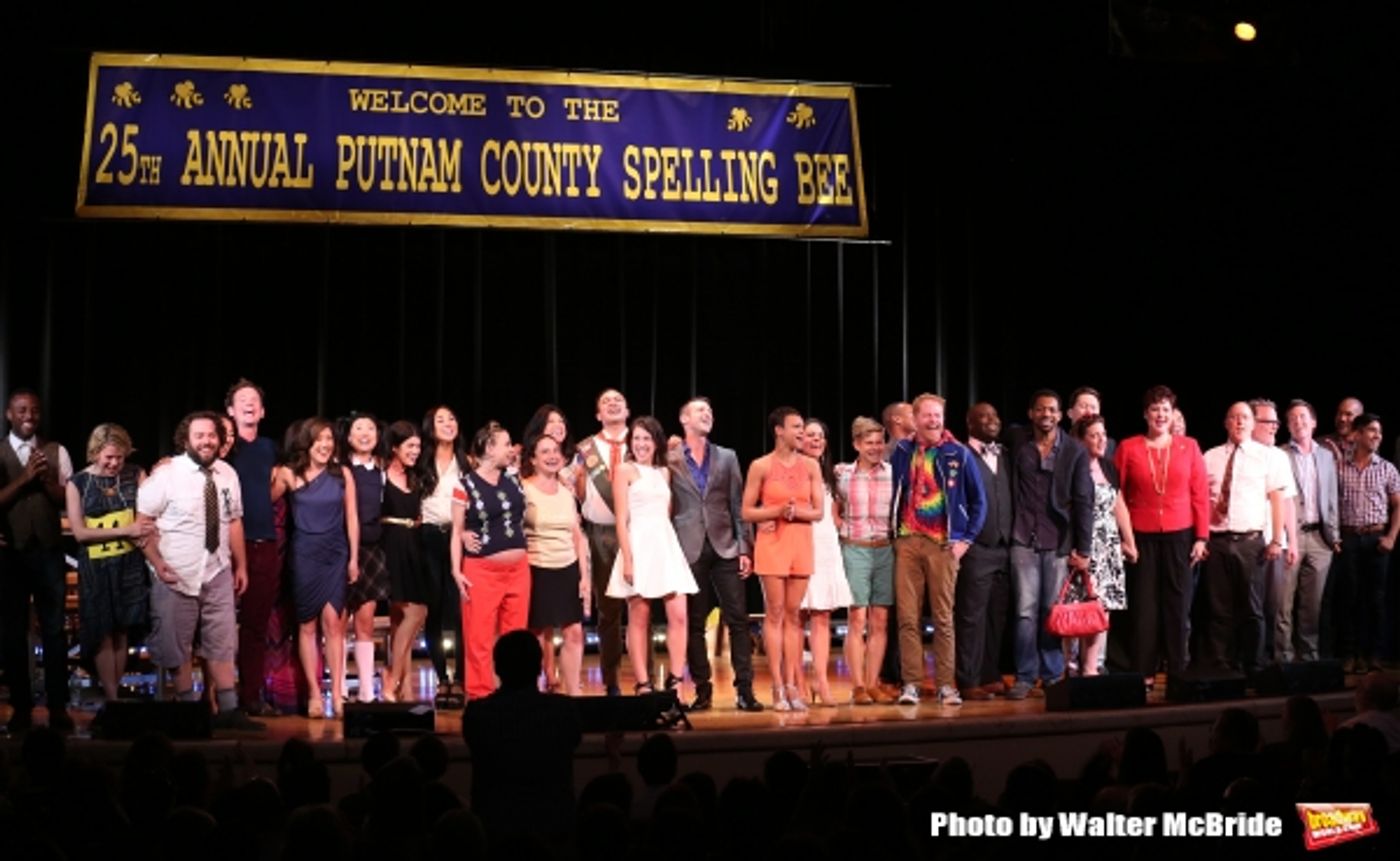 Photo Coverage: With Cheers and Happy Tears - SPELLING BEE Reunion Concert Curtain Call! Image