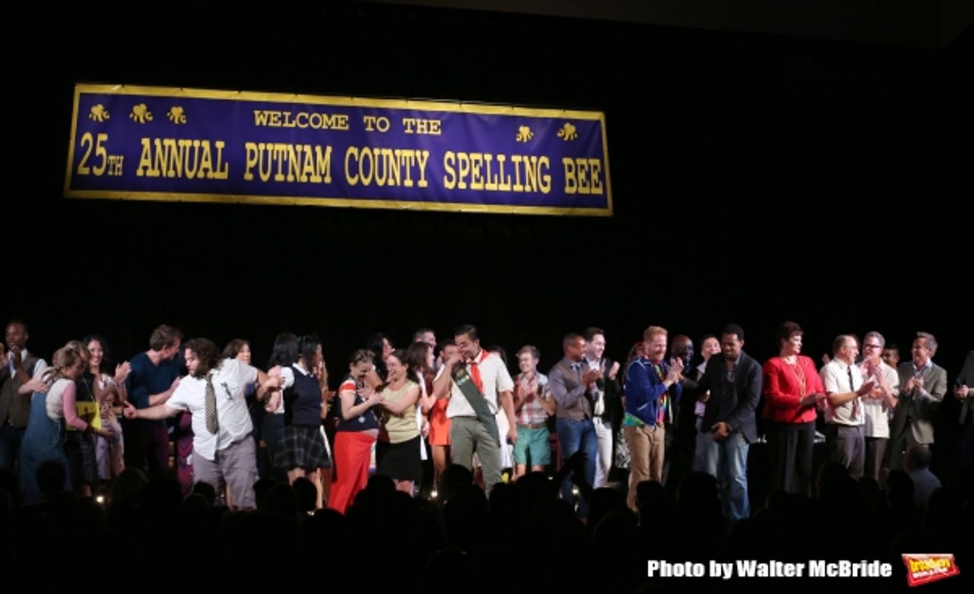 Photo Coverage: With Cheers and Happy Tears - SPELLING BEE Reunion Concert Curtain Call! Image