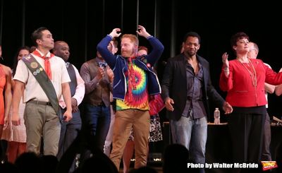 Cast Alumni featuring: Jose Llana, Jesse Tyler Ferguson, Derrick Baskin and Lisa Howa Photo
