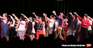 Cast Alumni featuring: Jenni Barber, Dan Folger, Deborah S. Craig, Sarah Saltzberg, Jose Llana, Jesse Tyler Ferguson, Derrick Baskin and Lisa Howard during the Curtain Call for the One Night Only 10th Anniversary Concert of ''The 25th Annual Putnam County @ BroadwayWorld Cast Alumni featuring: Jenni Barber, Dan Folger, Deborah S. Craig, Sarah Saltzberg, J Photo