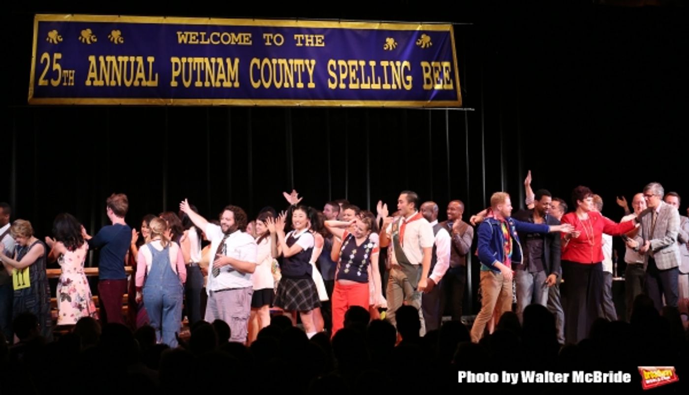 Photo Coverage: With Cheers and Happy Tears - SPELLING BEE Reunion Concert Curtain Call! Image