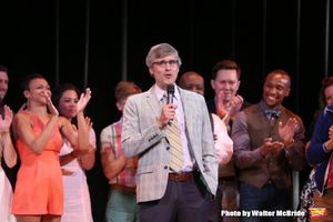 Mo Rocca and Alumni cast during the Curtain Call for the One Night Only 10th Anniversary Concert of ''The 25th Annual Putnam County Spelling Bee'' at Town Hall on July 6, 2015 in New York City. @ BroadwayWorld Mo Rocca and Alumni cast during the Curtain Call for the One Night Only 10th Annivers Photo