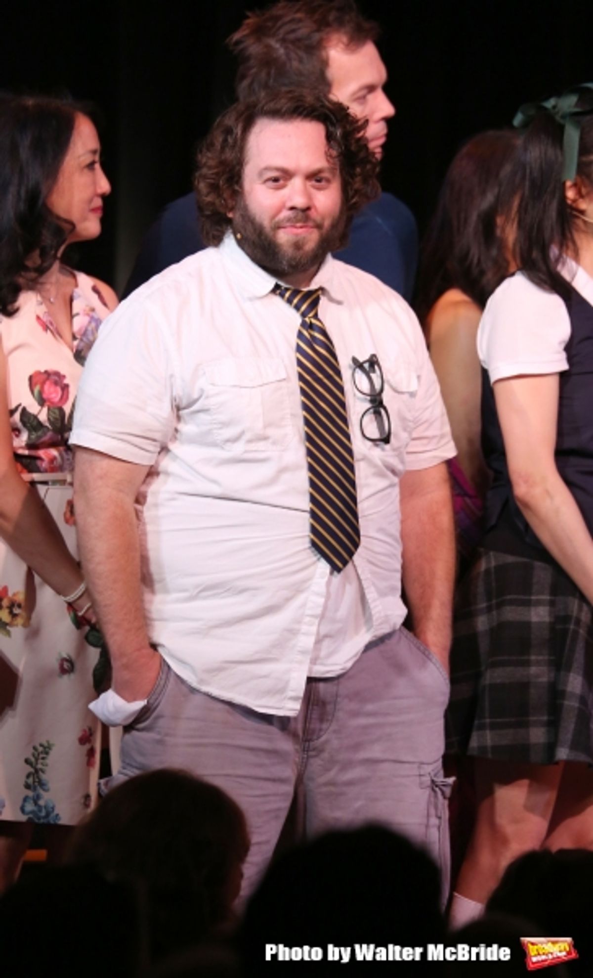 Dan Fogler during the Curtain Call for the One Night Only 10th Anniversary Concert of ''The 25th Annual Putnam County Spelling Bee'' at Town Hall on July 6, 2015 in New York City. at 