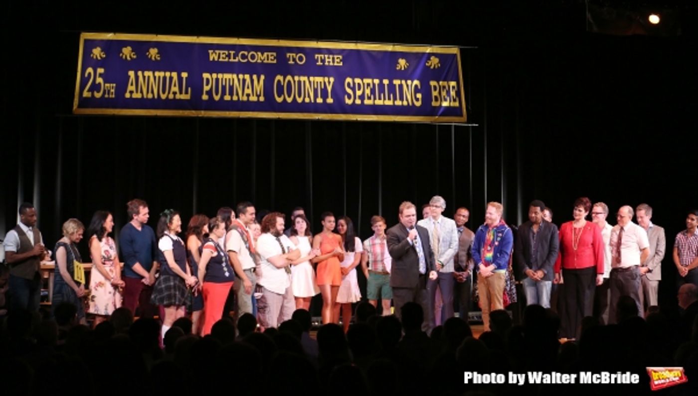 Photo Coverage: With Cheers and Happy Tears - SPELLING BEE Reunion Concert Curtain Call! Image