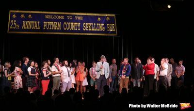 Mo Rocca with Cast Alumni featuring: Celia Keenan-Bolger, Jenni Barber, Dan Folger, D Photo