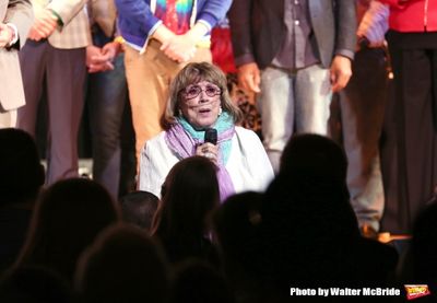 Phyllis Newman during the Curtain Call for the One Night Only 10th Anniversary Concer Photo