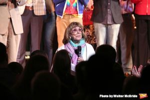 Phyllis Newman during the Curtain Call for the One Night Only 10th Anniversary Concert of ''The 25th Annual Putnam County Spelling Bee'' at Town Hall on July 6, 2015 in New York City. @ BroadwayWorld Phyllis Newman during the Curtain Call for the One Night Only 10th Anniversary Concer Photo