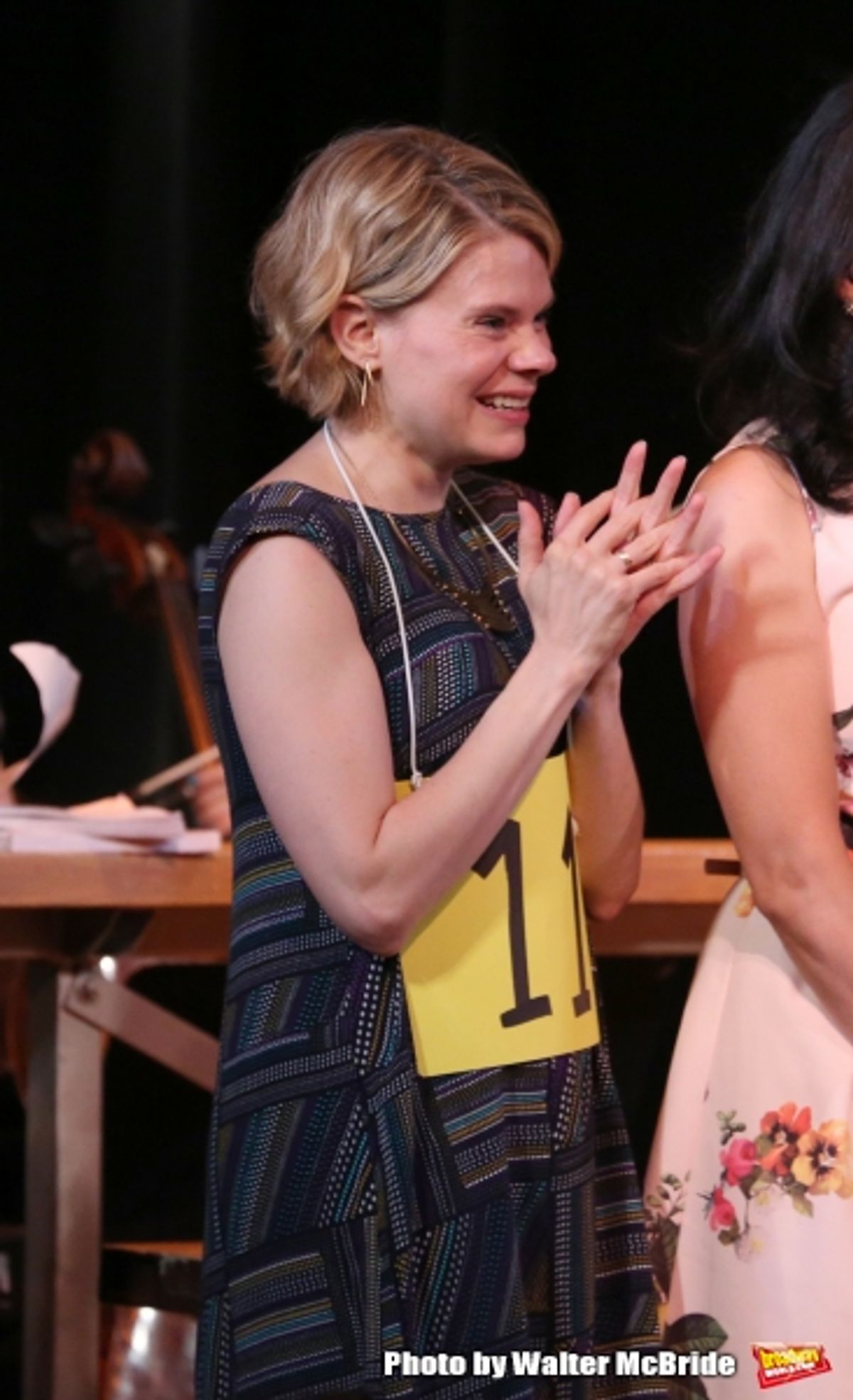 Celia Keenan-Bolger during the Curtain Call for the One Night Only 10th Anniversary Concert of ''The 25th Annual Putnam County Spelling Bee'' at Town Hall on July 6, 2015 in New York City. at 