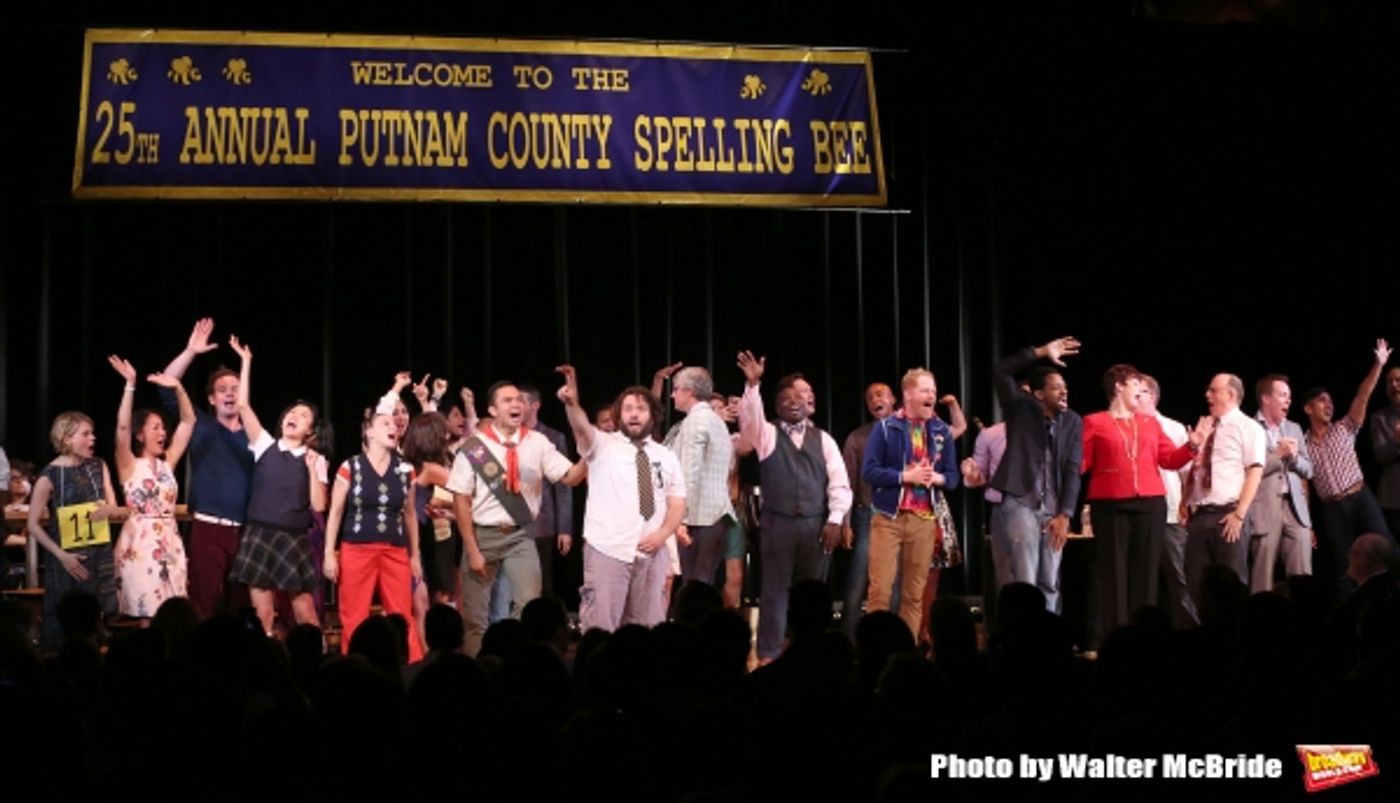 Photo Coverage: With Cheers and Happy Tears - SPELLING BEE Reunion Concert Curtain Call! Image
