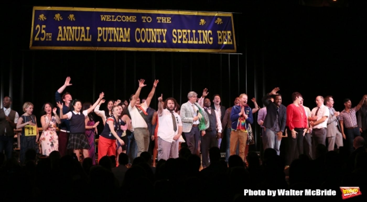 Photo Coverage: With Cheers and Happy Tears - SPELLING BEE Reunion Concert Curtain Call! Image