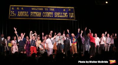Mo Rocca with Cast Alumni featuring: Celia Keenan-Bolger, Jenni Barber, Dan Folger, D Photo