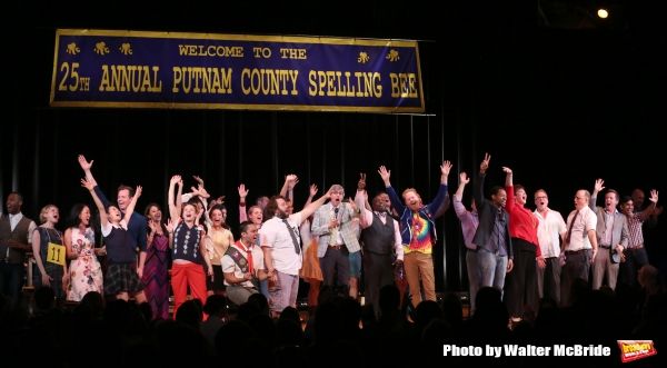 Mo Rocca with Cast Alumni featuring: Celia Keenan-Bolger, Jenni Barber, Dan Folger, D Photo