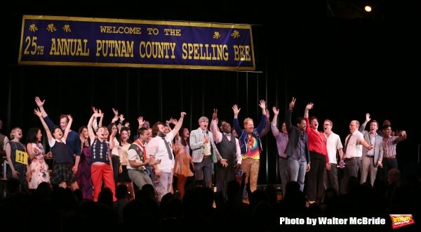 Mo Rocca with Cast Alumni featuring: Celia Keenan-Bolger, Jenni Barber, Dan Folger, D Photo