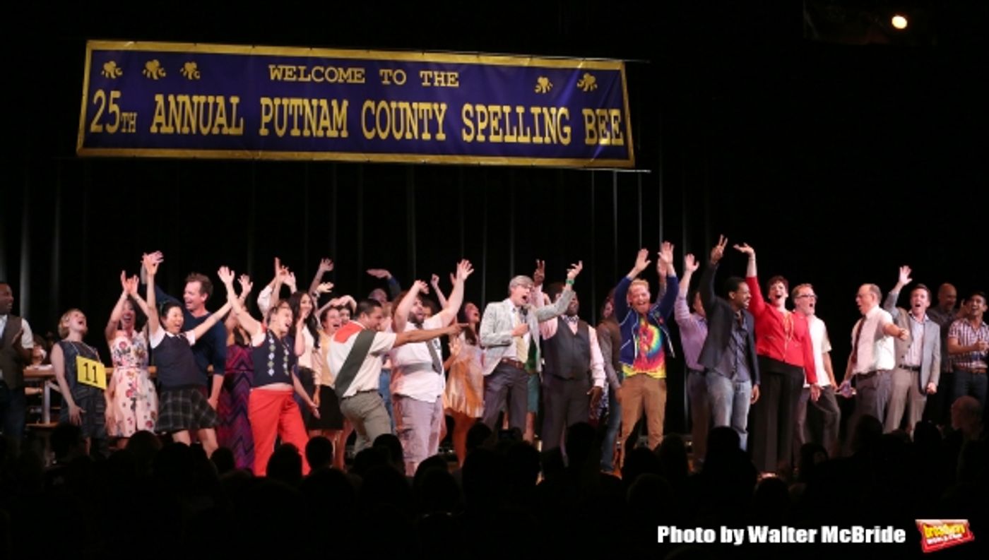 Photo Coverage: With Cheers and Happy Tears - SPELLING BEE Reunion Concert Curtain Call! Image