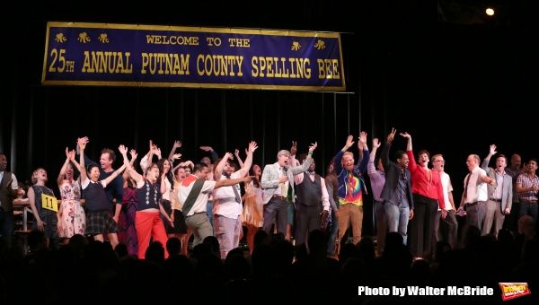 Mo Rocca with Cast Alumni featuring: Celia Keenan-Bolger, Jenni Barber, Dan Folger, D Photo