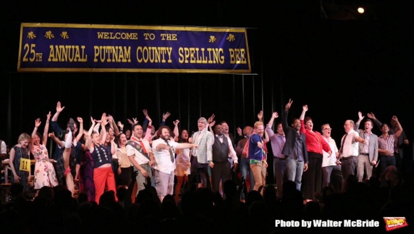 Photo Coverage: With Cheers and Happy Tears - SPELLING BEE Reunion Concert Curtain Call! Image
