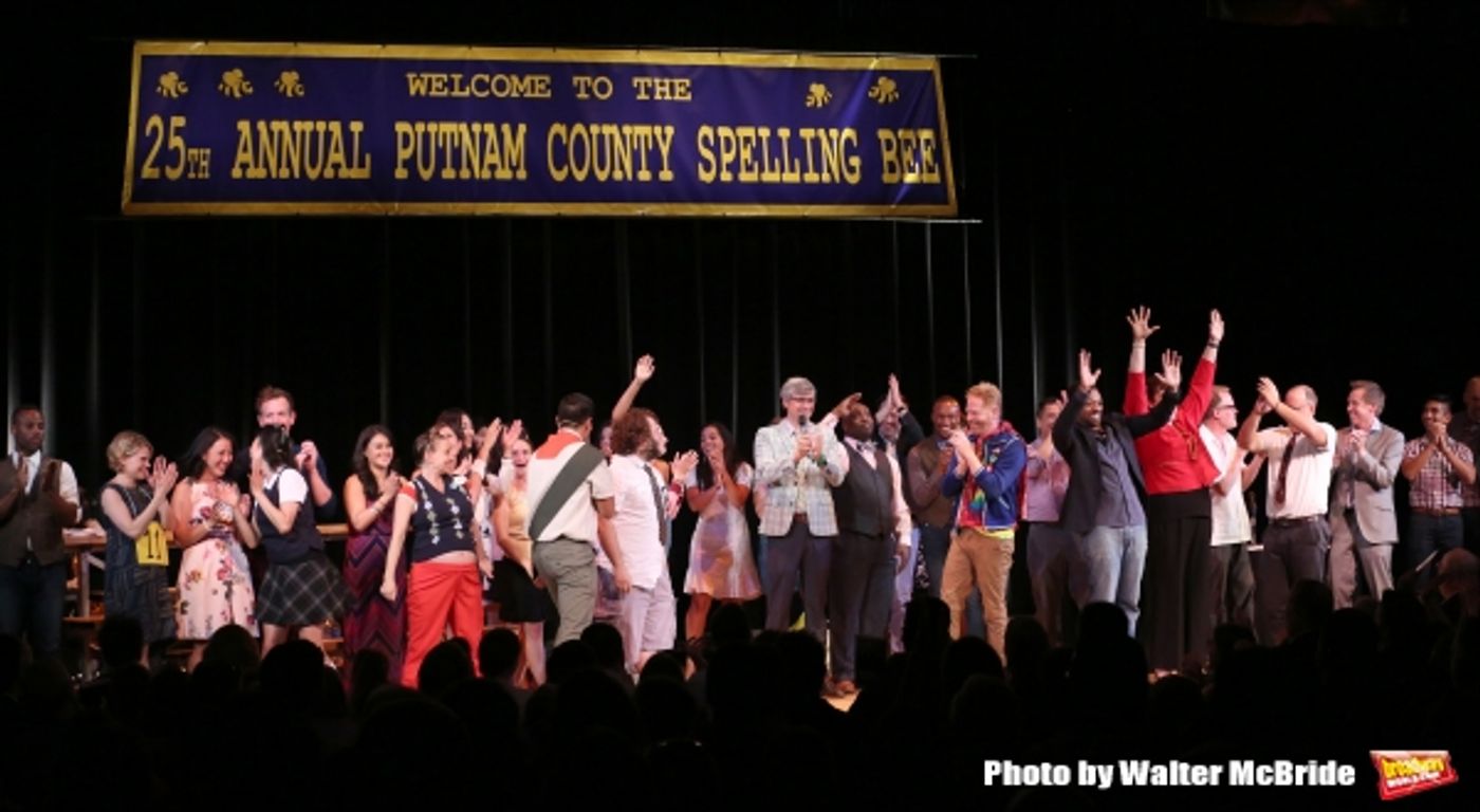Photo Coverage: With Cheers and Happy Tears - SPELLING BEE Reunion Concert Curtain Call! Image