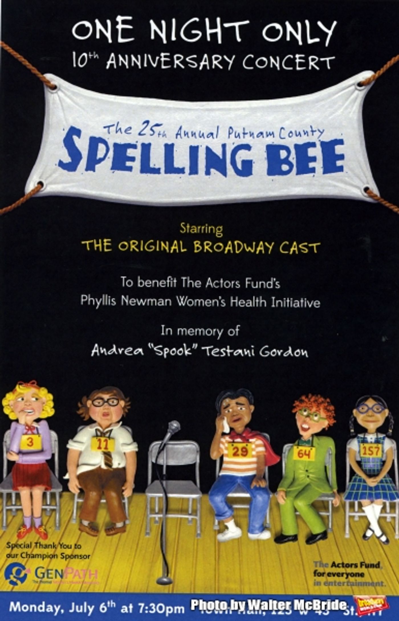 Photo Coverage: With Cheers and Happy Tears - SPELLING BEE Reunion Concert Curtain Call! Image