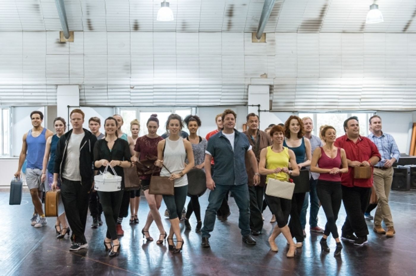 Photo Coverage: Michael Ball In Rehearsal For MACK AND MABEL!  Image