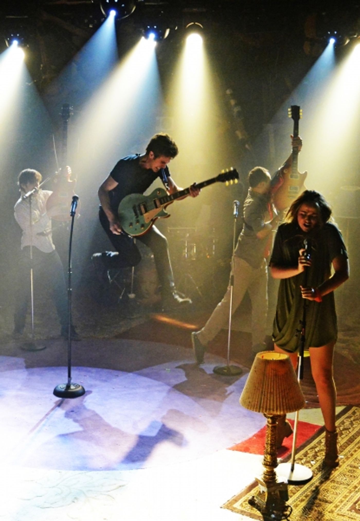 Photo Flash: Kyle Riabko & Cast of WHAT'S IT ALL ABOUT? Rock Menier Chocolate Factory  Image