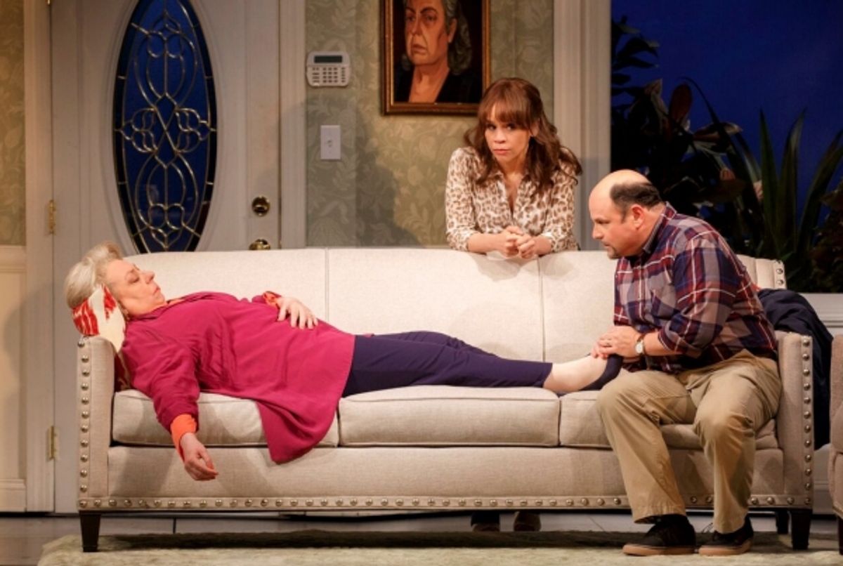 Jayne Houdyshell, Rosie Perez, Jason Alexander at 