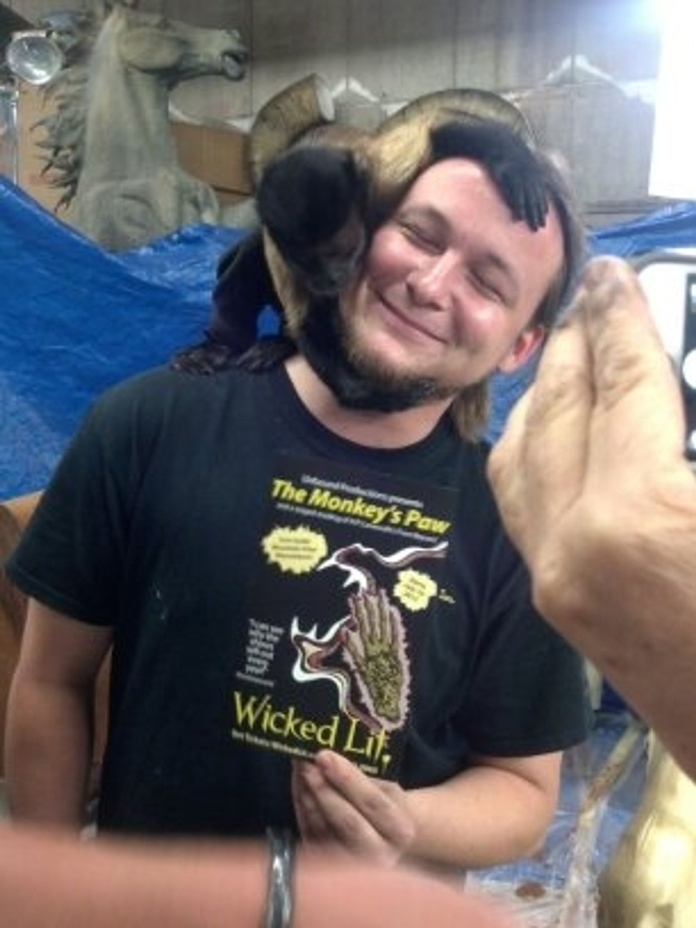 Photo Flash: Movie Star Monkey Supports Unbound's THE MONKEY'S PAW  Image