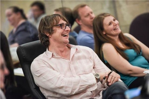 Photo Flash: First Look at Justin Fletcher, Ronni Anocona & More in Rehearsal for MIF's THE TALE OF MR. TUMBLE  Image